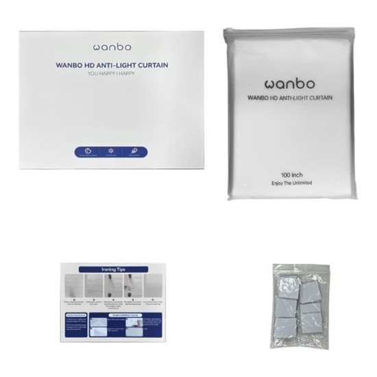 WANBO Anti-Light Curtain Pro portable and foldable