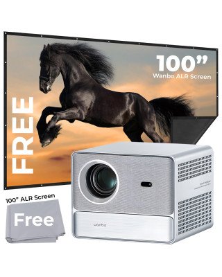 Wanbo Combo DaVinci 1 Pro & 100" ALR Projector Screen Wanbo Combo DaVinci 1 Pro & 100" ALR Projector Screen